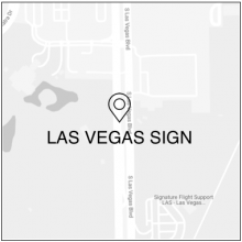 2019 Las Veags Event Las Vegas Sign Map Icon