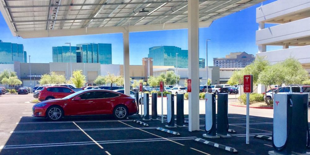 SECOND PHOENIX TESLA SUPERCHARGER