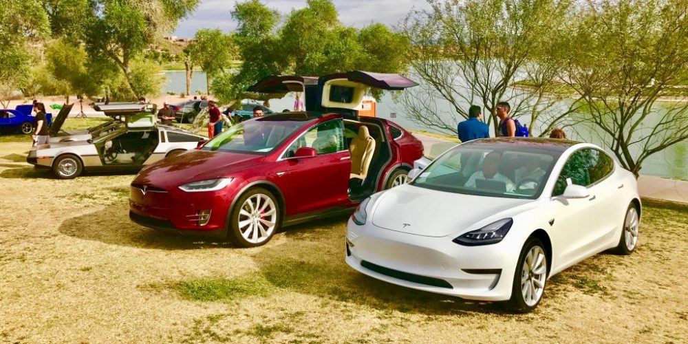 TESLA AT CONCOURS