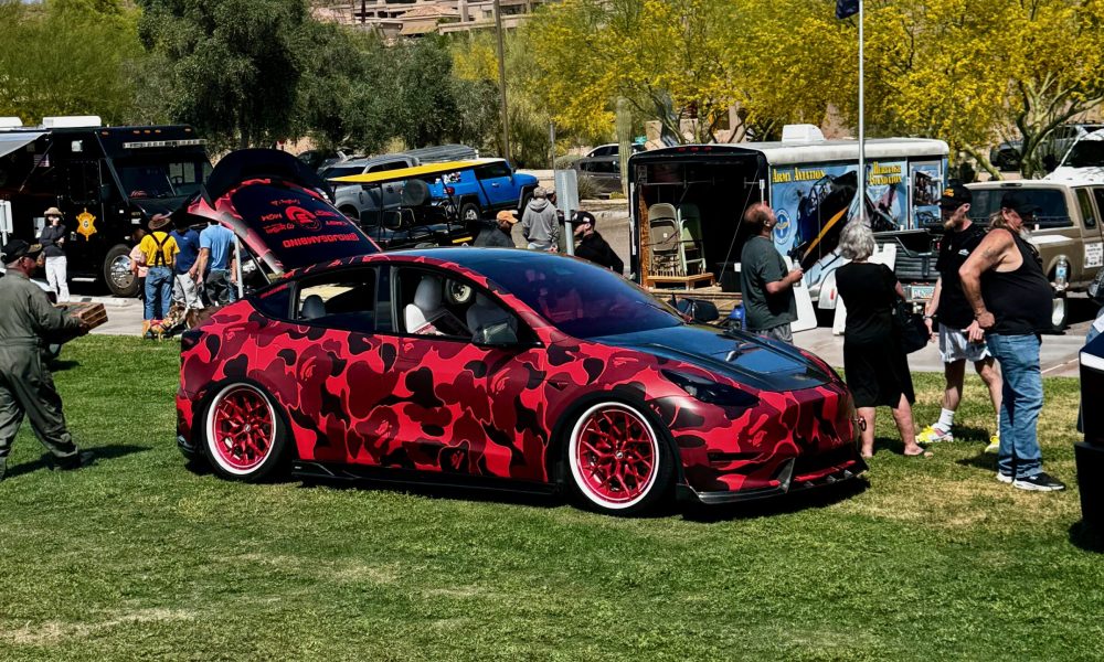2025 Best of Arizona Cars and Coffee event at Fountain Park in Fountain Hills, AZ. Tesla Drivers Club will be part of this event with modified and performance Teslas on display.