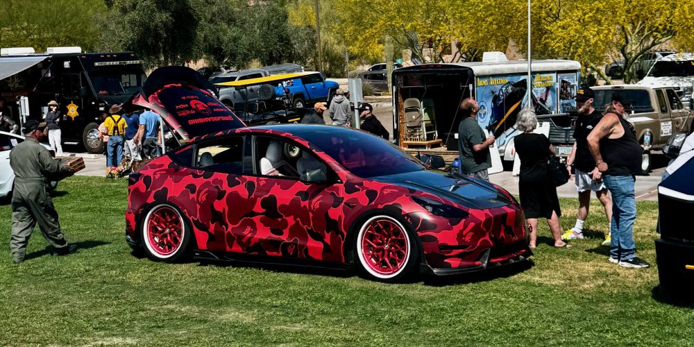 Tesla Drivers Club Powers Up for the Best of Arizona Cars and Coffee